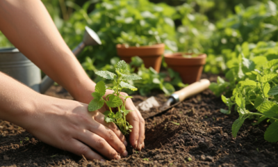 Plantar erva-cidreira do jeito certo faz a planta render o ano todo