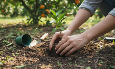 Plantar tangerina poncã do jeito certo ajuda a colher frutos mais suculentos
