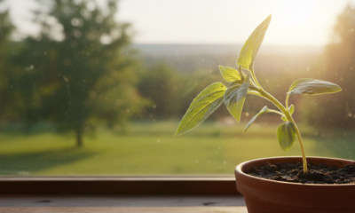 Por que algumas plantas crescem tortas mesmo sem vento e sempre na mesma direção