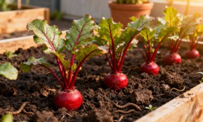 Plantar beterraba do jeito certo evita rachaduras e garante raízes bonitas