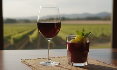 O suco de uva e o vinho vêm da mesma fruta, mas o gosto é bem diferente