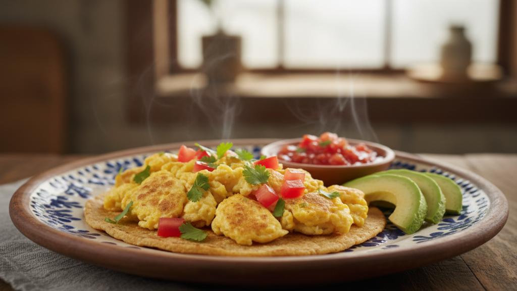 Com apenas 3 ovos e 1 tomate, dá para preparar um café da manhã completo