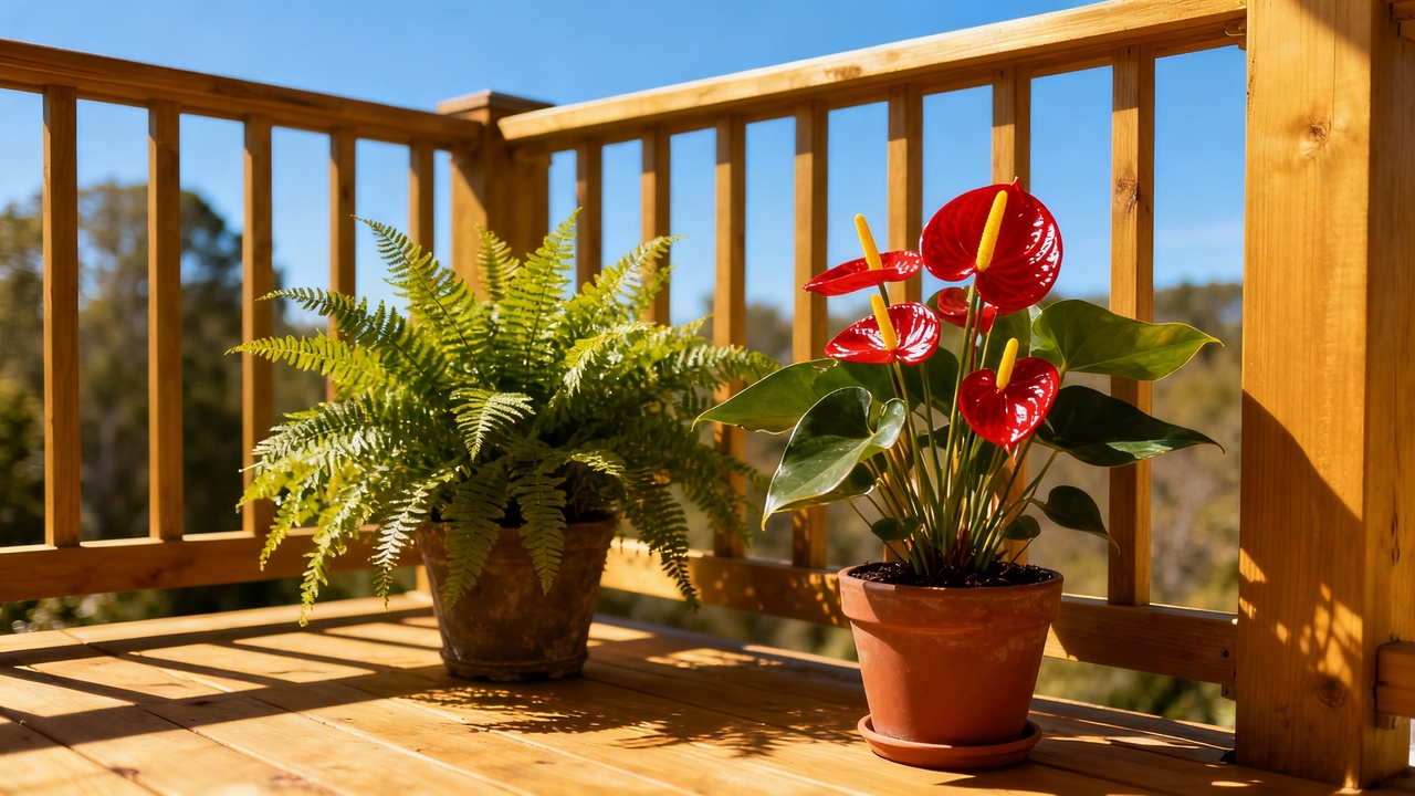 Flores que se adaptam bem a varandas com pouco sol e vento constante