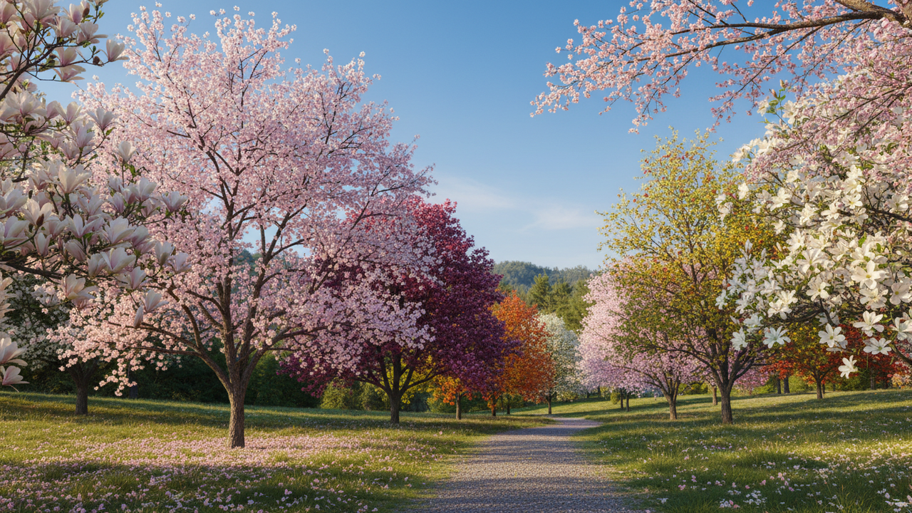 Esse fenômeno faz árvores se cobrirem de flores de uma só vez