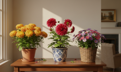 Essas 7 flores combinam com a estação e deixam a casa mais aconchegante