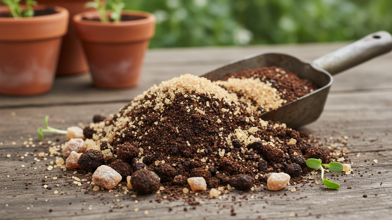 Essa mistura simples mudou a resposta das plantas em poucos dias