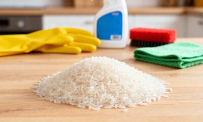 Por que o arroz na limpeza pesada é o aliado que faltava na sua rotina de faxina