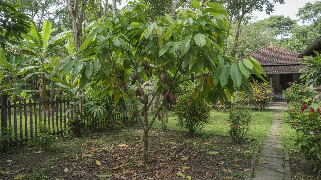 O cacau enxertado ideal para quintais pequenos e que começa a produzir mais cedo