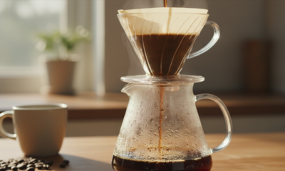 Esse detalhe explica por que o café coado tem gosto mais intenso