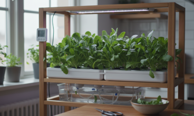 Quem cultiva rúcula em casa colhe folhas mais frescas e saborosas