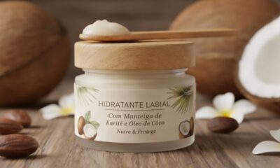 Como o hidratante labial com manteiga de karité e óleo de coco pode te salvar do ressecamento