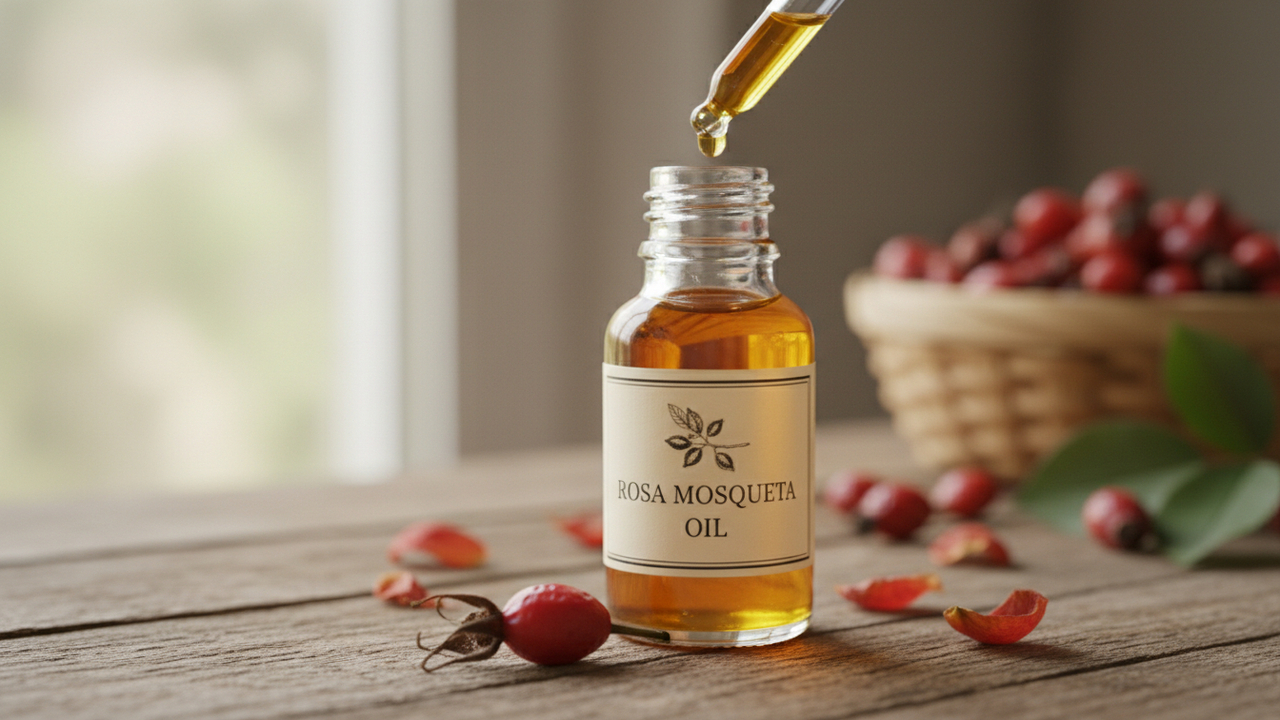 5 benefícios de usar óleo de rosa mosqueta e vitamina E antes de dormir