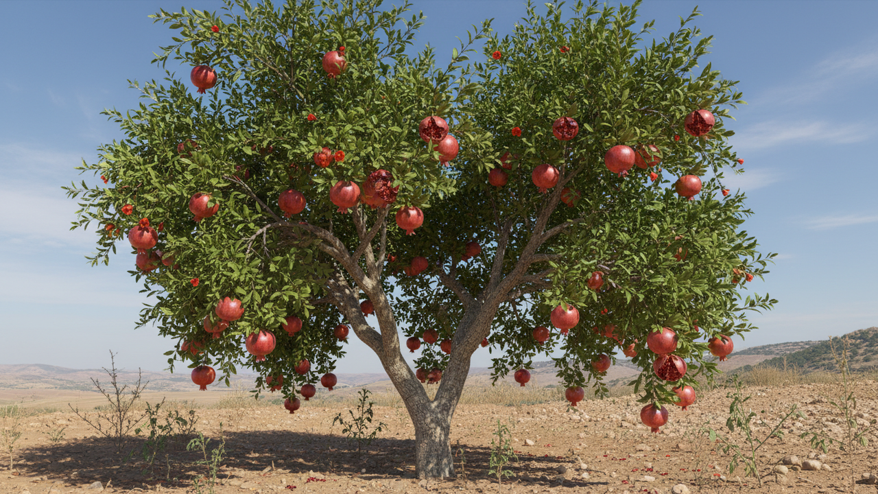 Meu pé de romã virou o símbolo silencioso da virada do meu ano