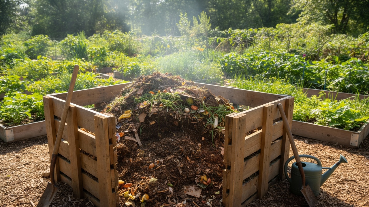 Fazer composto orgânico em casa sem cheiro forte é mais simples do que parece