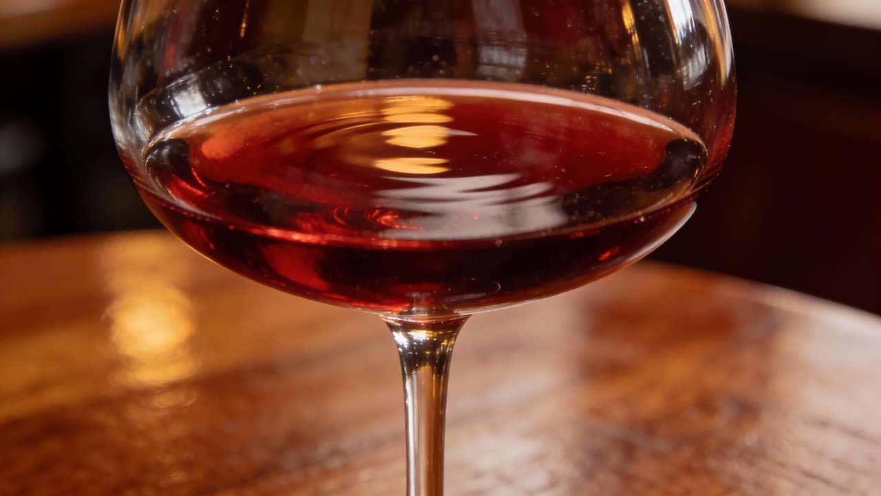 O que faz o vinho perder sabor quando é servido em copos largos demais