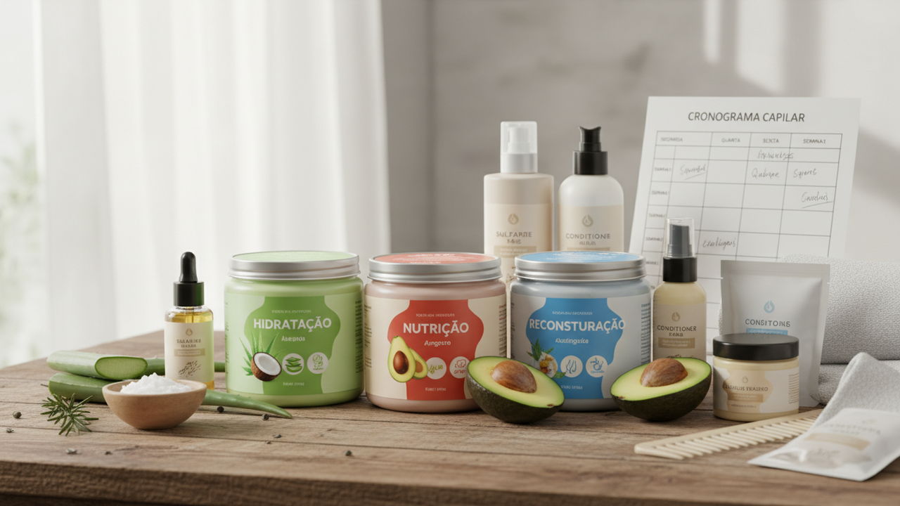 Quanto custa manter um cronograma capilar caseiro com resultados de salão?