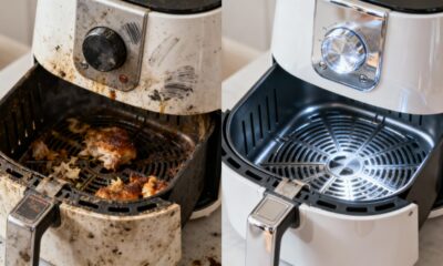Dica de ouro para limpar air fryer encardida em poucos minutos