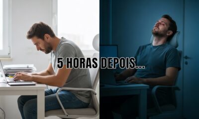 O que acontece quando você fica horas sem se levantar e ignora os sinais do corpo