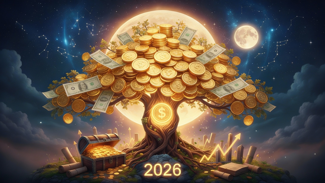 Seis signos vivem um auge histórico com a astrologia financeira em 2026 e você precisa saber!