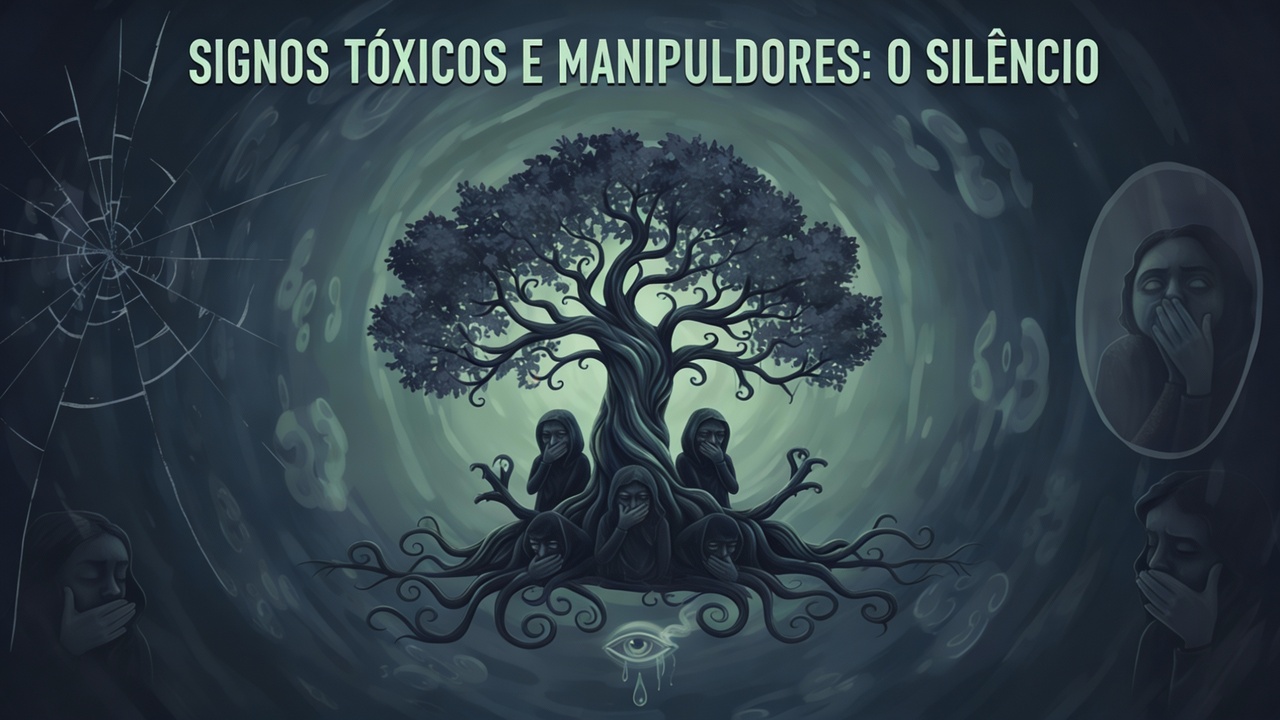 Veja quais são os signos tóxicos mais manipuladores e como eles agem no silêncio
