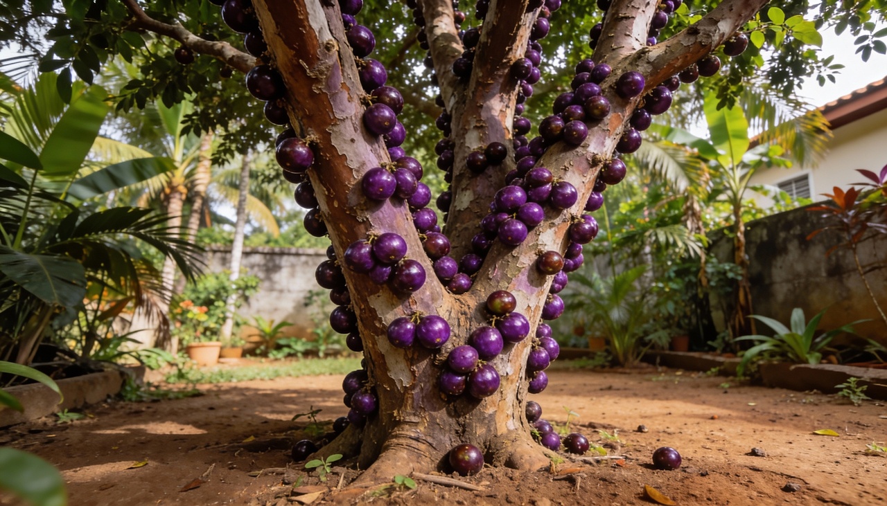 A árvore brasileira que dá frutos direto no tronco e pode viver mais de 100 anos
