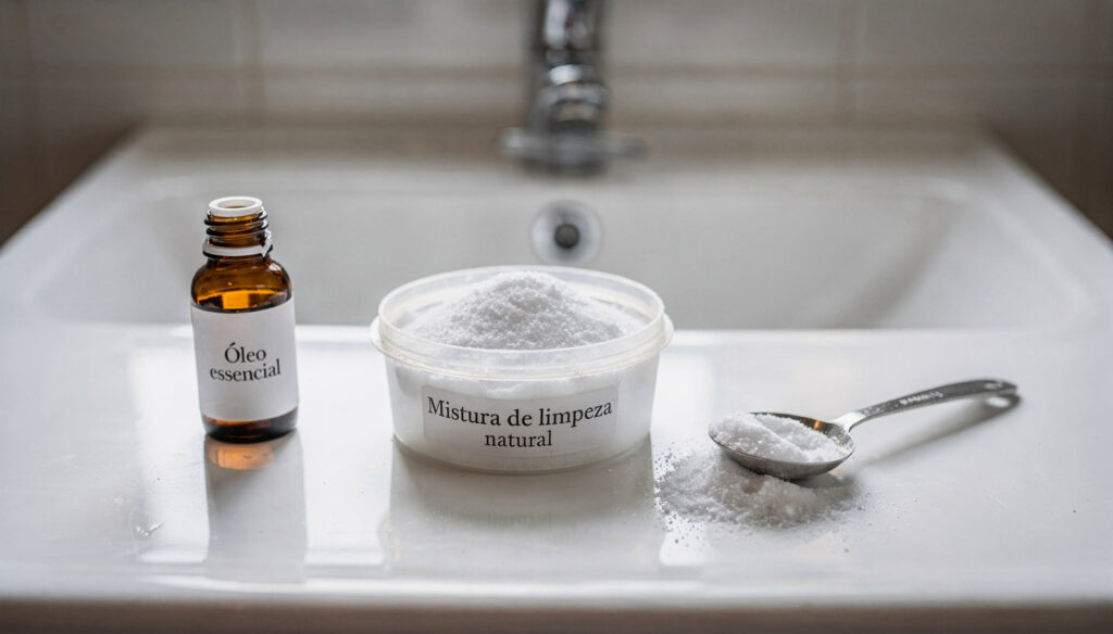 Colocar sal no vaso antes de dormir parece estranho, mas esse truque está mudando a limpeza do banheiro