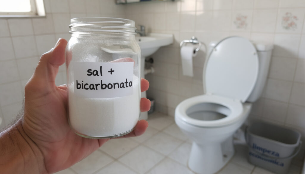 Coloque uma colher de sal no vaso sanitário à noite antes de dormir, na manhã seguinte você irá agradecer