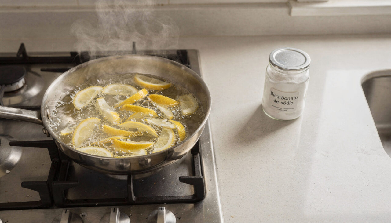 Ferver casca de limão com bicarbonato: para que serve e por que recomendam esse truque de limpeza