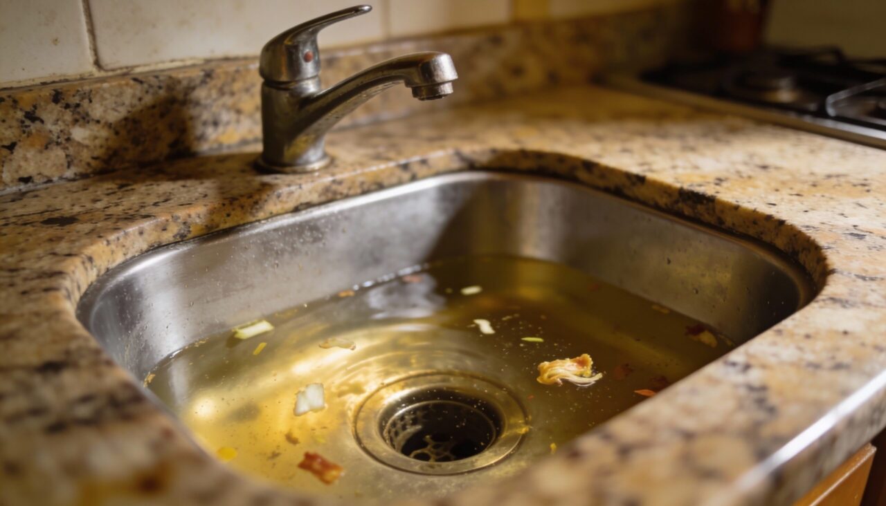 O truque mais esquecido para desentupir pia pode estar na sua cozinha e funciona melhor que produtos caros