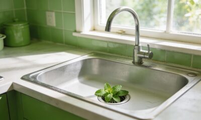 Colocar folhas de hortelã no ralo da pia da cozinha: por que recomendam e para que serve