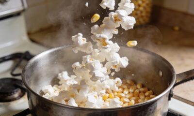 Por que algumas pipocas não estouram mesmo ficando bem quentes