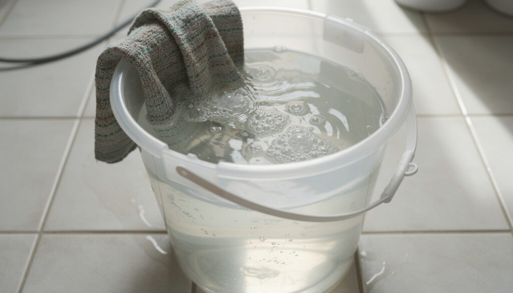 Colocar vinagre na água de passar pano no chão: por que recomendam e para que serve