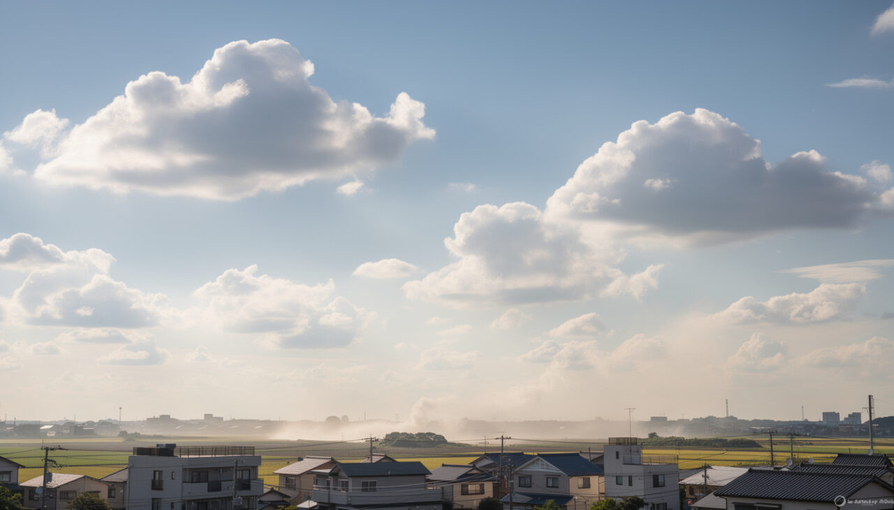O que explica nuvens que aparecem e desaparecem quase instantaneamente
