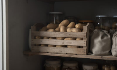 Esse cuidado no armazenamento evita que as batatas brotem rápido