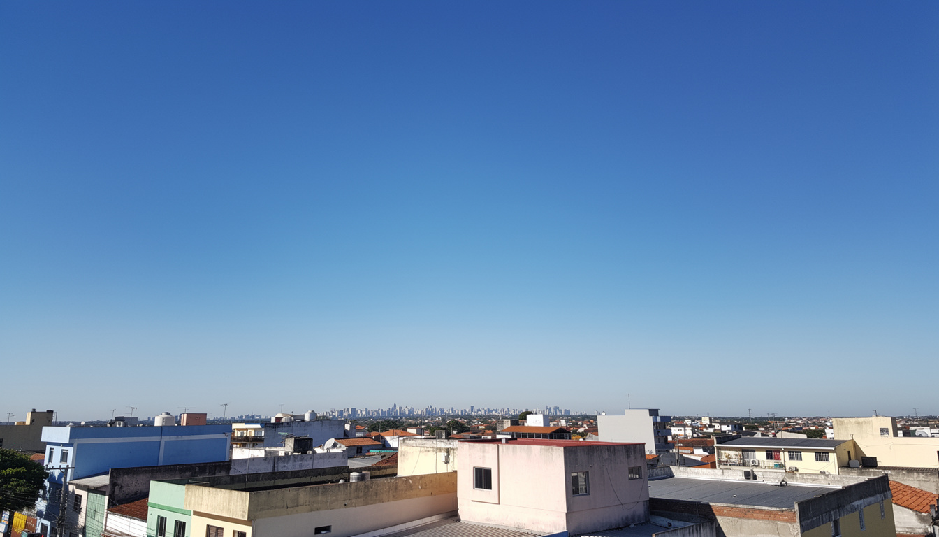 O fenômeno curioso que faz o céu parecer mais alto em dias claros