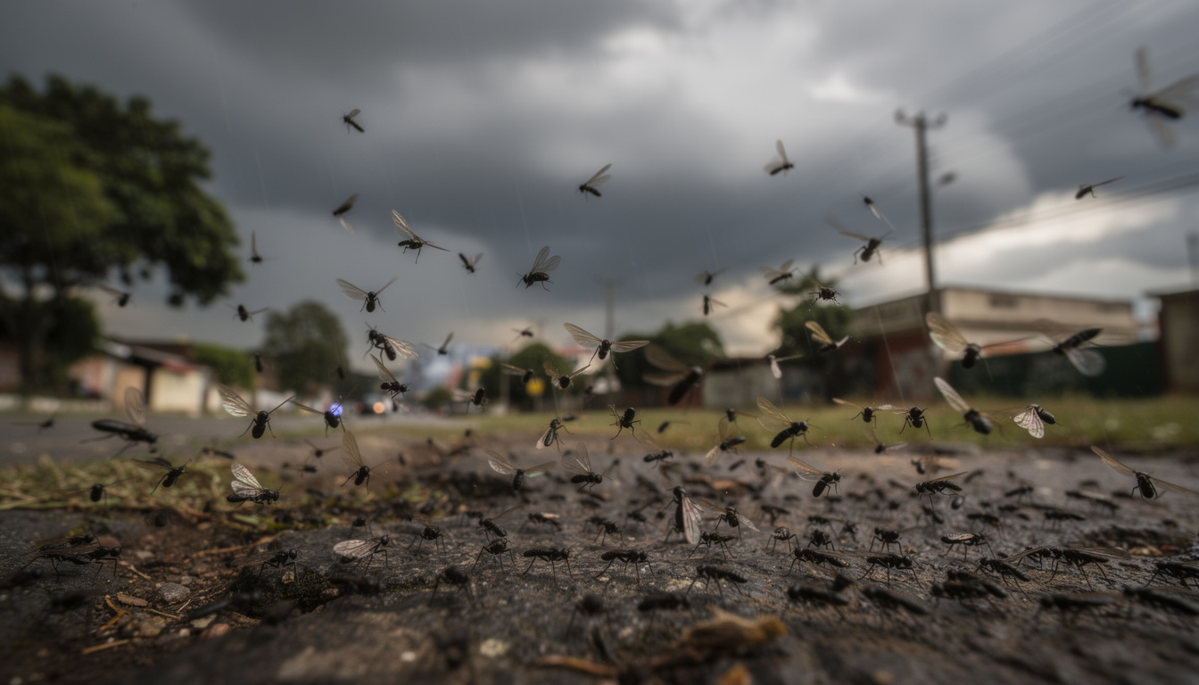 Mudanças bruscas no clima afetam insetos mais do que parece