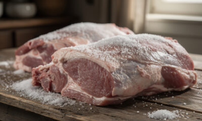 Por que o sal grosso conserva carnes há séculos sem perder eficiência