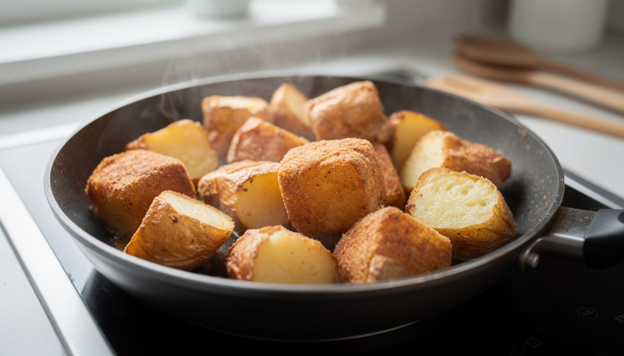 Sem forno e sem fritar: o jeito surpreendente (e mais saudável) para batatas extremamente crocantes
