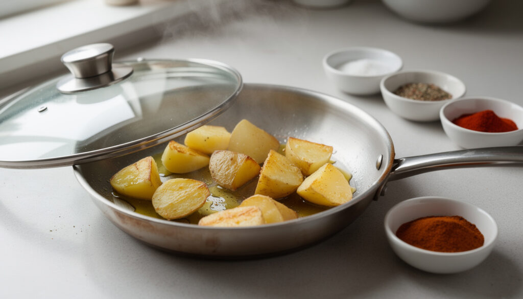 Sem forno e sem fritar: o jeito surpreendente (e mais saudável) para batatas extremamente crocantes