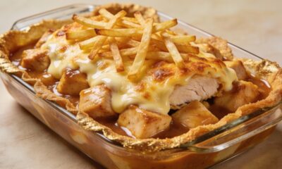 Aprenda a fazer esse frango gratinado com requeijão cremoso por dentro e crocante por fora