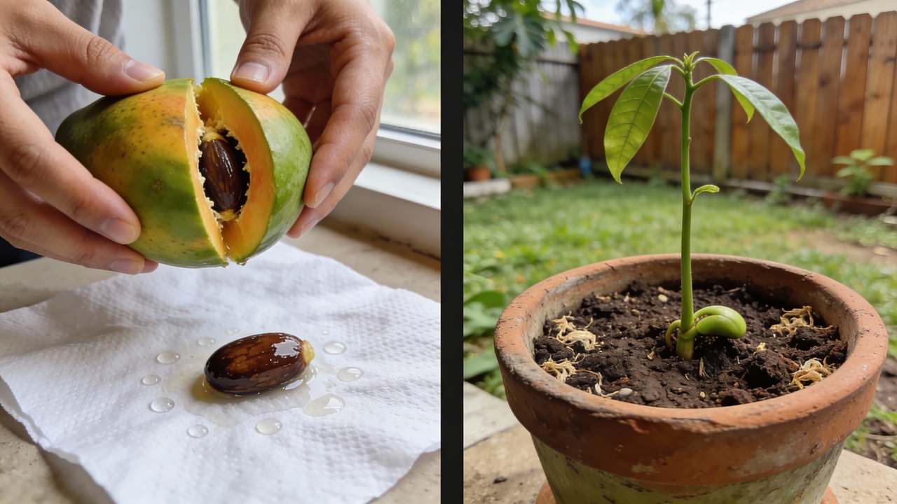 O erro comum que faz o caroço de manga demorar meses para brotar