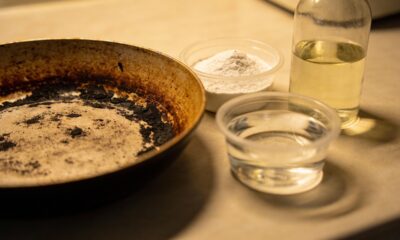 Não jogue fora sua panela queimada! O truque de mestre com 3 ingredientes que remove o carvão