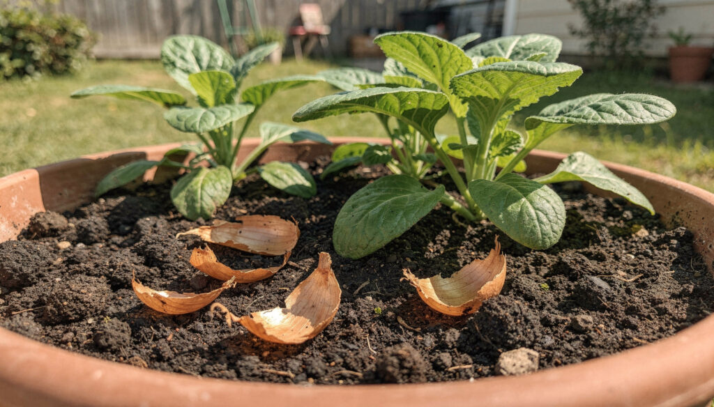 Colocar casca de cebola na terra ao redor das plantas: quais são os benefícios e para que serve