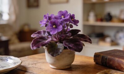 A violeta-africana desperta memórias afetivas e traz nostalgia para a casa