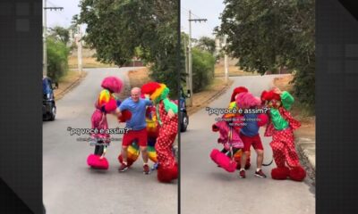 Vídeo mostra reação contagiante de pai ao encontrar Trem da Alegria