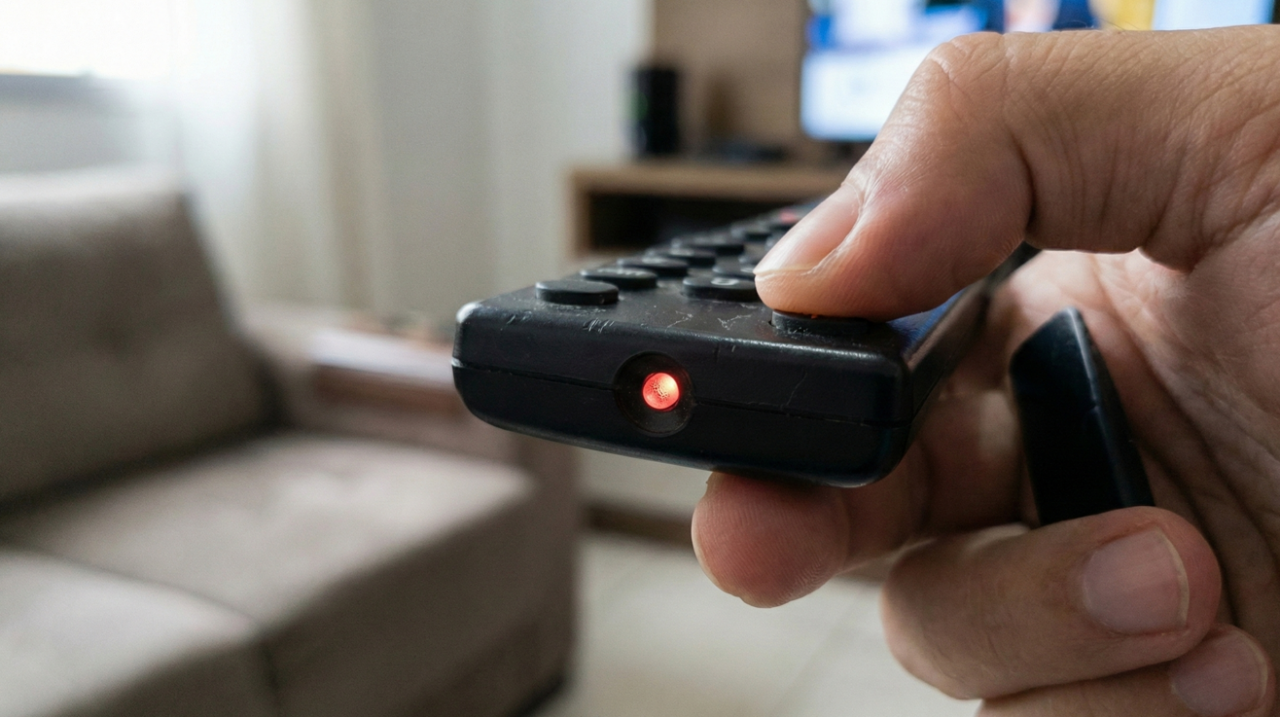 O que significa o LED do controle remoto e o que ele revela sobre o funcionamento do aparelho