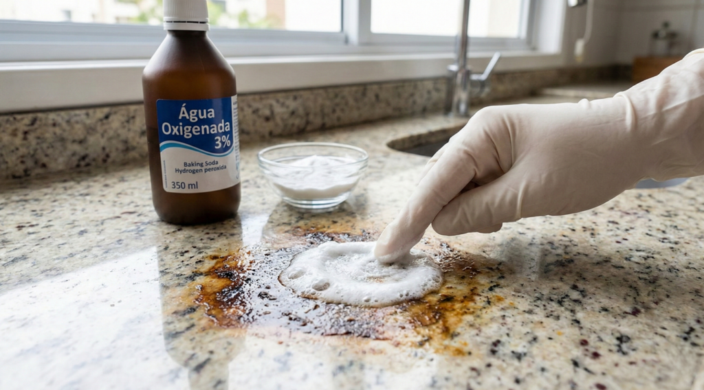 Água oxigenada na limpeza da cozinha: para que serve e por que é recomendada