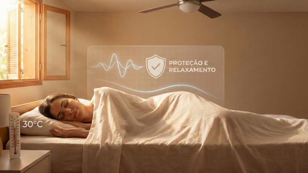 O cobertor, muitas vezes, se torna um objeto de conforto