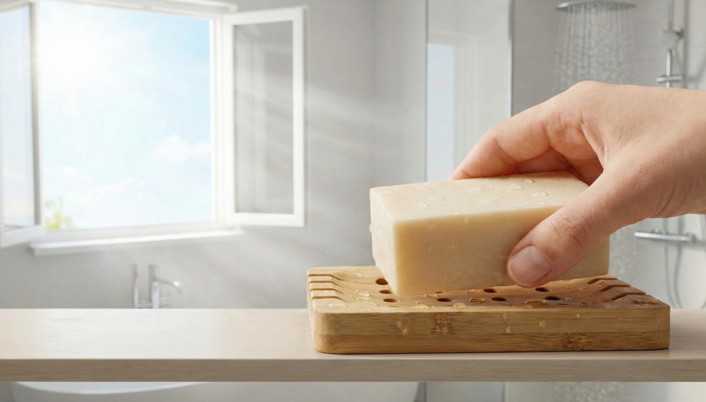 Ambiente adequado é recomendado para maior duração do sabonete