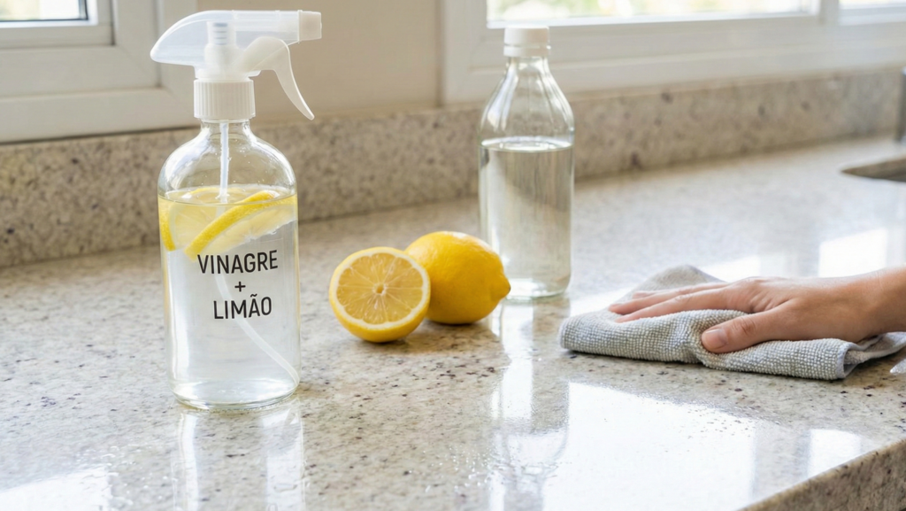 Misture vinagre e limão e veja por que tanta gente adotou esse hábito na limpeza diária